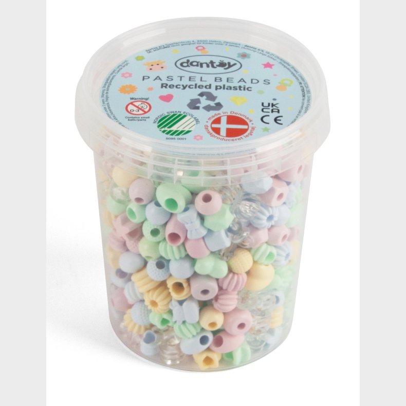 Dantoy Pastel Perler Large 520 Stk.