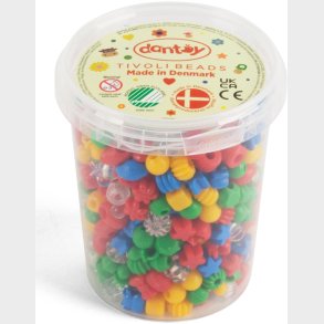 Dantoy Classic Tivoli Perler Large 520 Stk.