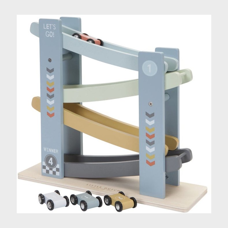 Little Dutch Cars Ramp Racer Aktivitetslegetj