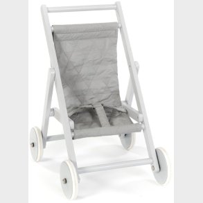 Smallstuff Dukkevogn i Tr, Pink