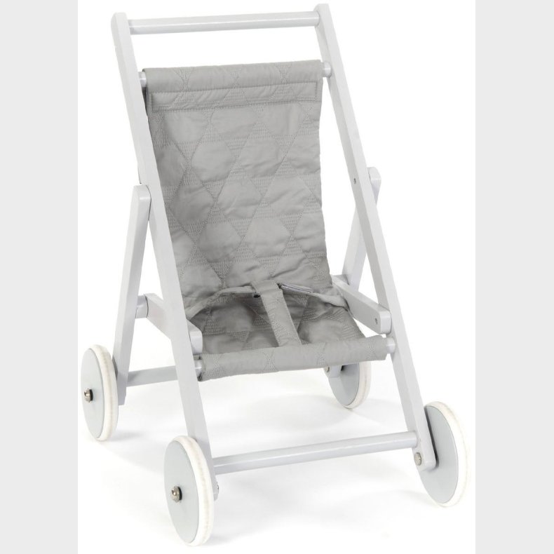 Smallstuff Dukkevogn i Tr, Pink