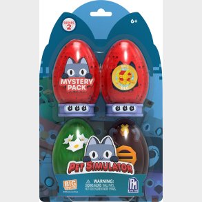 Pet Simulator Core Mystery Pack Figurst Series 2 4-pak