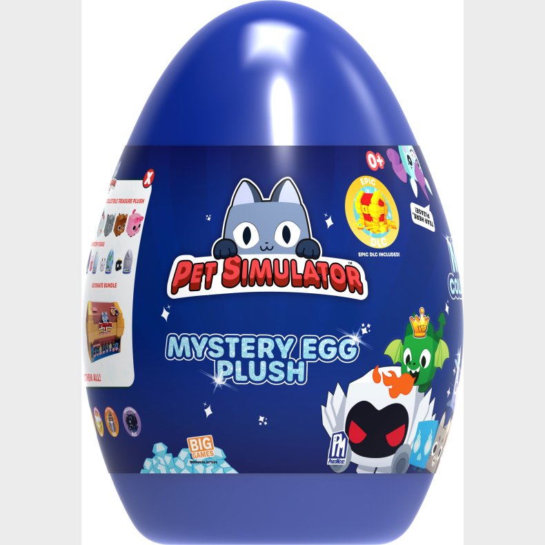 Pet Simulator Mystery Egg Bamse Series 2 20 cm Blandet Udvalg
