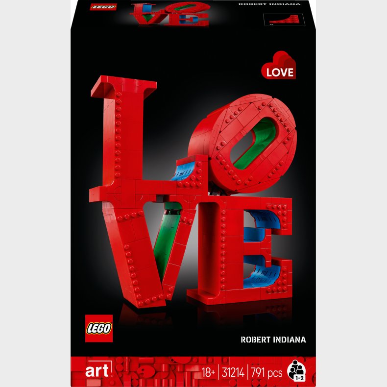 LEGO ART 31214 LOVE