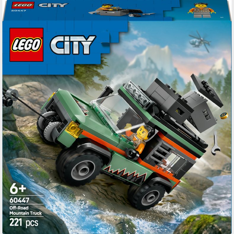 LEGO City 60447 Firhjulstrukket bjerg-offroader
