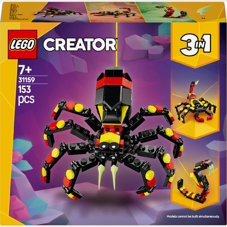 LEGO Creator 31159 Vilde dyr: Edderkop p spring
