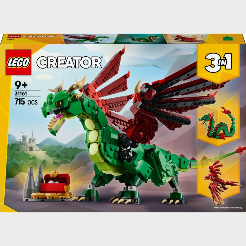 LEGO Creator 31161 Middelalder-drage