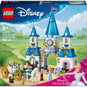 LEGO Disney Princess 43275 Askepots slot og karet