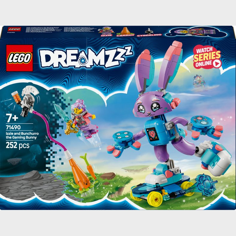 LEGO DREAMZzz 71490 Izzie og gaming-kaninen Bunchurro
