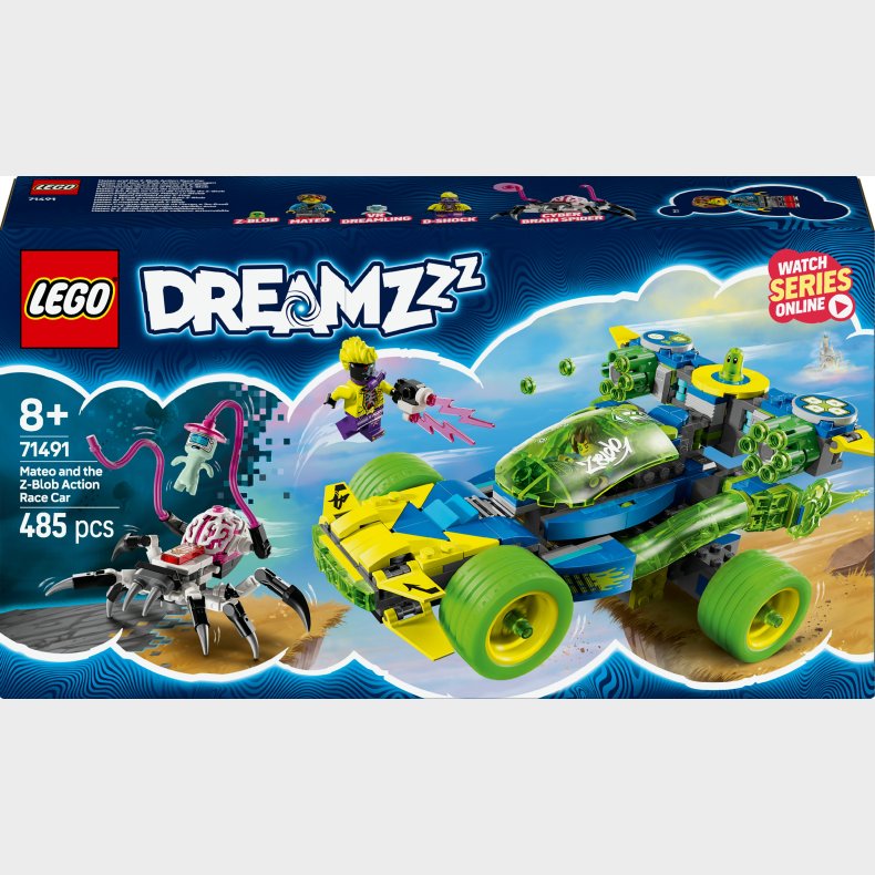 LEGO DREAMZzz 71491 Mateo og Z-Blob-actionracerbilen