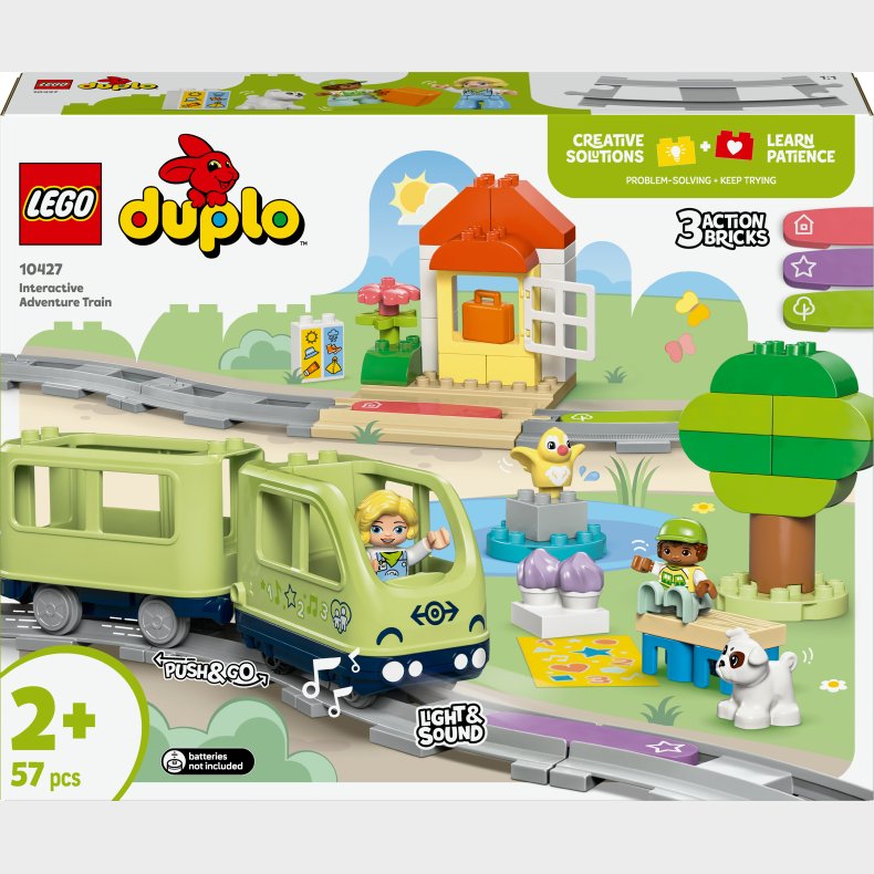 LEGO DUPLO Town 10427 Interaktivt oplevelsestog
