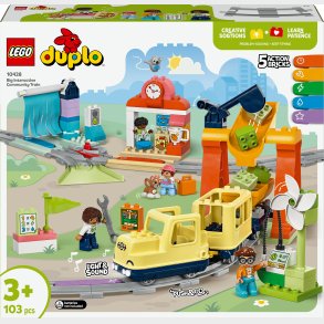 LEGO DUPLO Town 10428 Stort interaktivt lokalbanetog