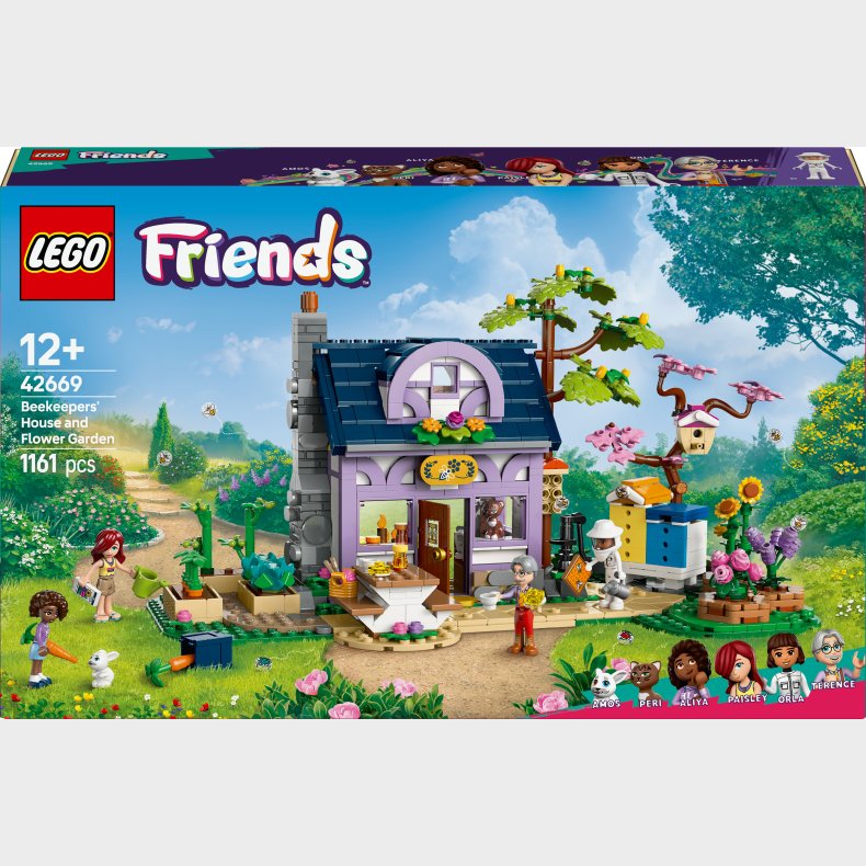 LEGO Friends 42669 Biavlerhus og blomsterhave