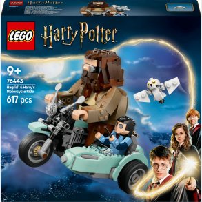 LEGO Harry Potter TM 76443 Hagrid og Harrys motorcykeltur