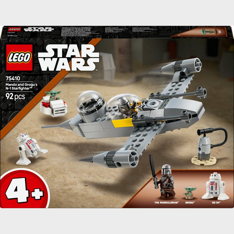 LEGO Star Wars TM 75410 Mando og Grogus N-1-stjernejager