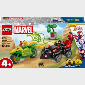 LEGO Spidey 11198 Spin og Electros jagt i dinosaurkretjer