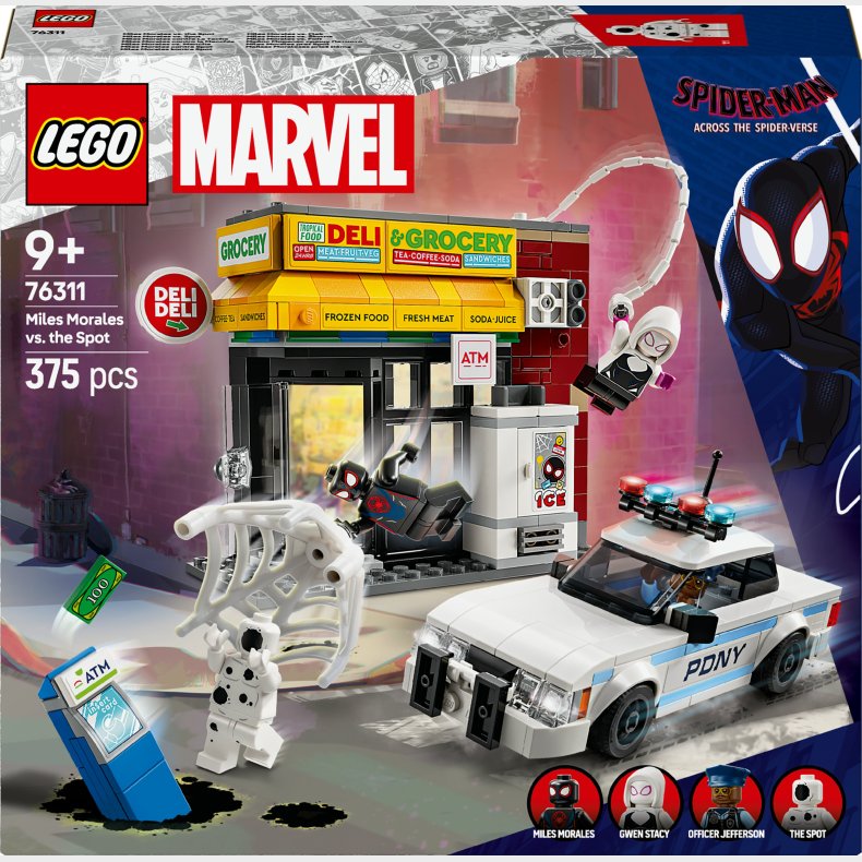 LEGO Super Heroes 76311 Spider-Verse: Miles Morales mod Spot