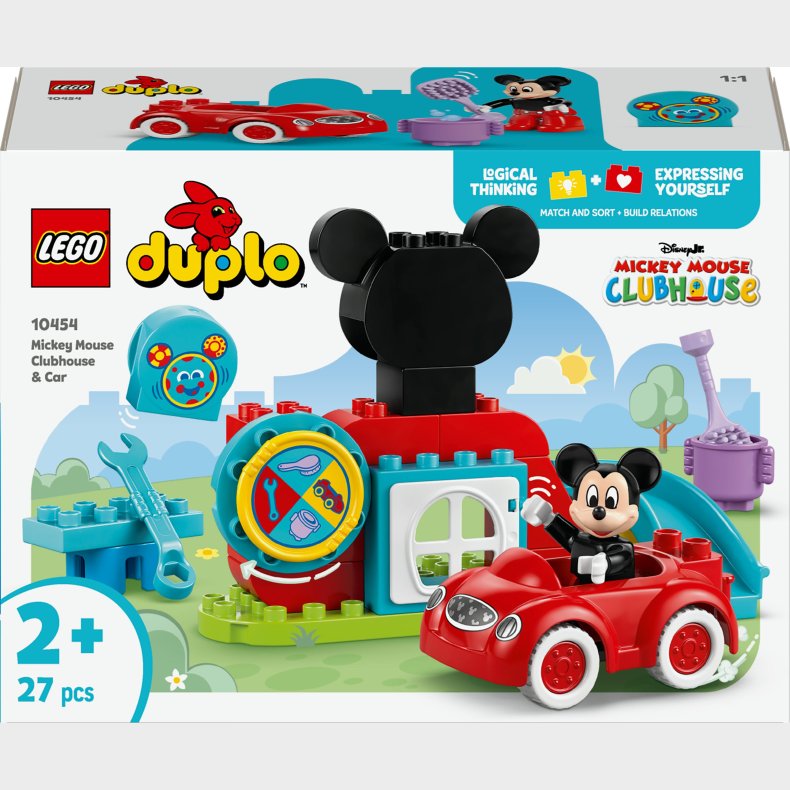 LEGO DUPLO Disney  10454 Mickeys klubhus og bil