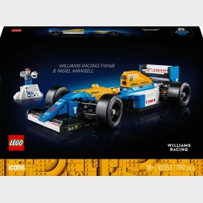 LEGO Icons 10353 Williams Racing FW14B og Nigel Mansell