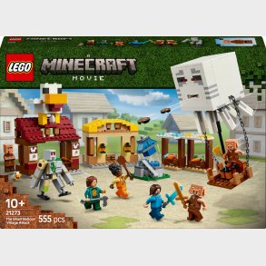 LEGO Minecraft 21273 Ghast-ballonens angreb p landsbyen