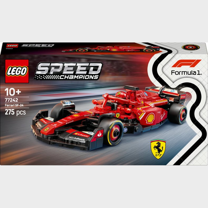 LEGO Speed Champions 77242 Ferrari SF-24 F1-racerbil