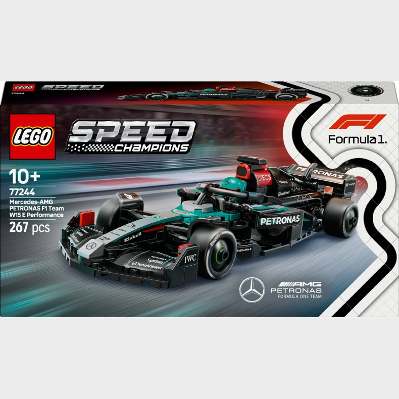 LEGO Speed Champions 77244 Mercedes-AMG F1 W15-racerbil