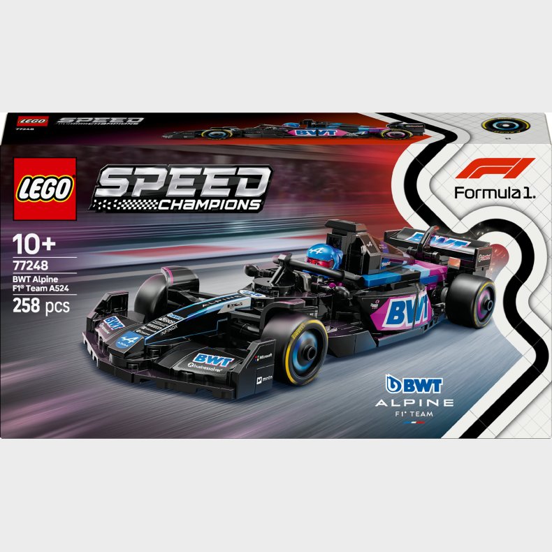 LEGO Speed Champions 77248 BWT Alpine F1 Team A524-racerbil