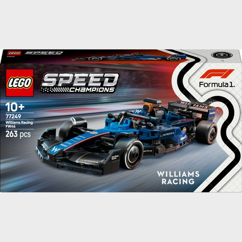 LEGO Speed Champions 77249 Williams Racing FW46 F1-racerbil