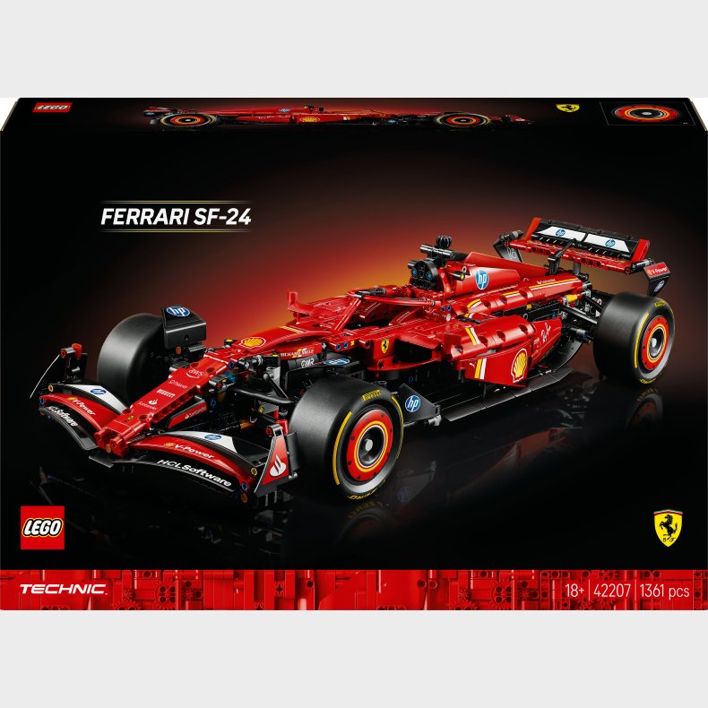 LEGO Technic 42207 Ferrari SF-24 F1-bil