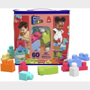Mega Bloks Stor Byggetaske First Builders, 60 dele