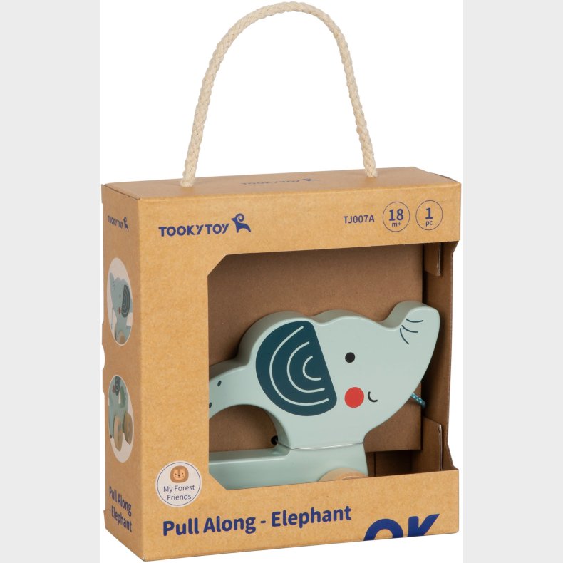 Tooky Toy Trklegetj Elefant