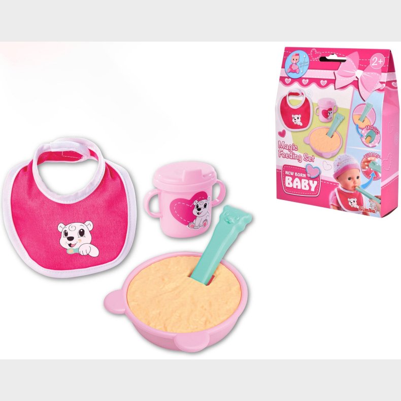 New Born Baby Dukketilbehr Magisk Spisest