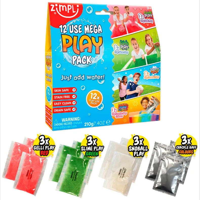 Zimpli Kids Mega Play Leges�t 12-pak