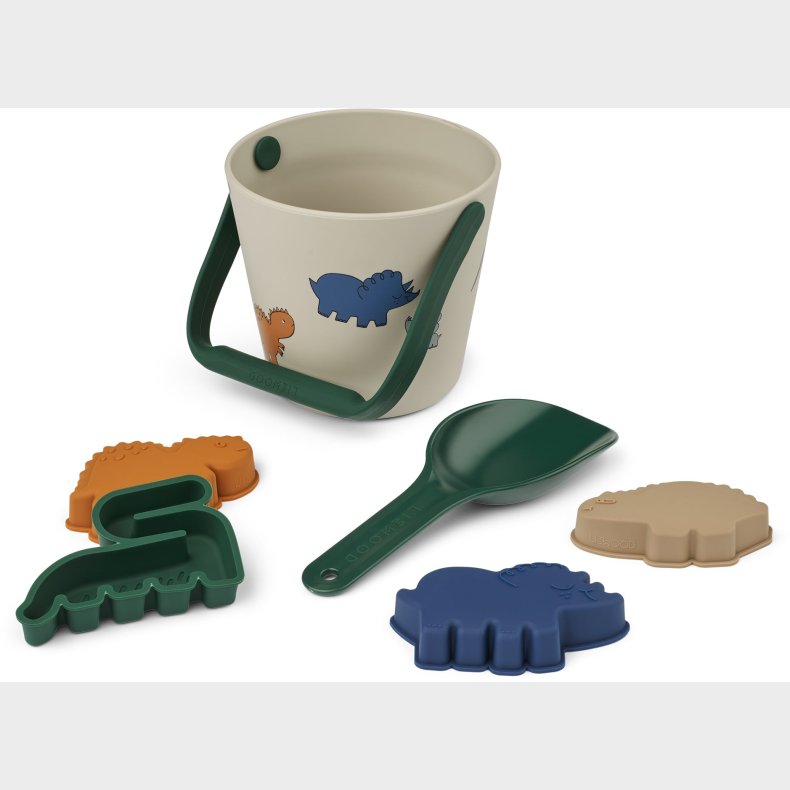 LIEWOOD Gilma Dino Strandst, Dinosaurs/Mist