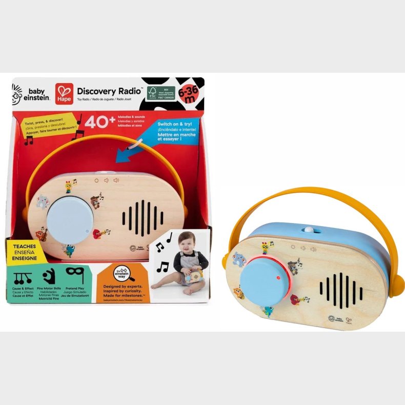 Hape Baby Einstein Legetjsradio
