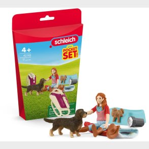 Schleich 42748 Pocket Set Legest Overnatning med Hannah