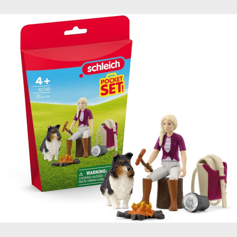 Schleich 42749 Pocket Set BBQ Legest med Sofia