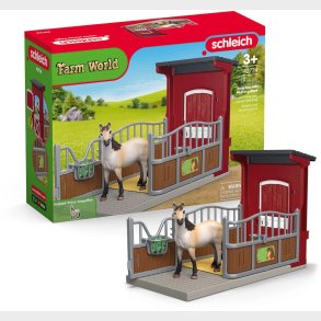 Schleich 42724 Farm World Hesteboks med Mustang-hoppe