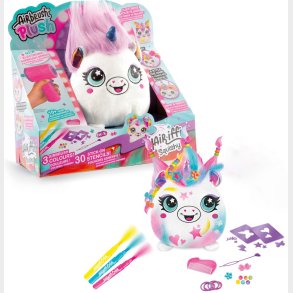 Canal Toys Airbrush Plush Hair'iffic Squishy Bamse Pal-Princess  17 cm