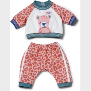BABY born Dukketj Joggingdragt Leopard 36 cm