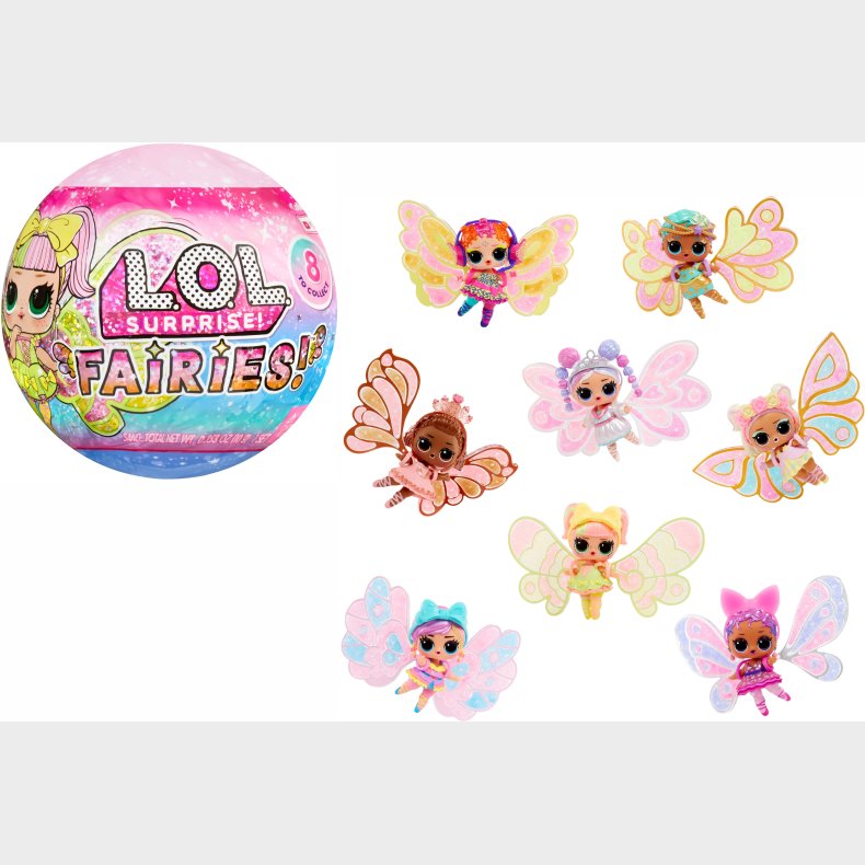 L.O.L. Surprise! Fairies Tots Minidukke Blandet Udvalg