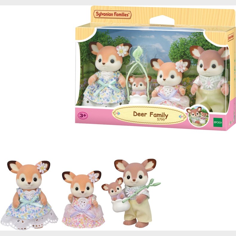 Sylvanian Families Hjortefamilie Figurer