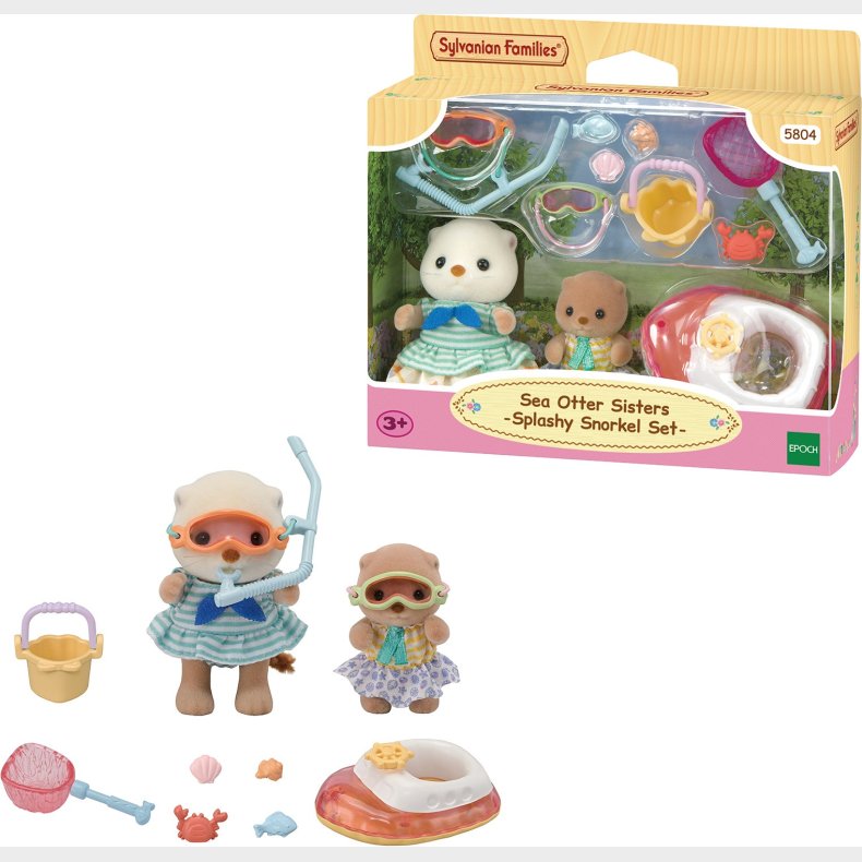Sylvanian Families Havodder S�stre Figurer Snorkels�t