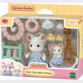 Sylvanian Families Bath Time Bubble S�skende Figurer