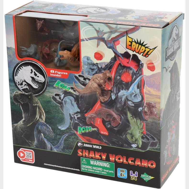 EPOCH Games Jurassic World Shaky Volcano Spil