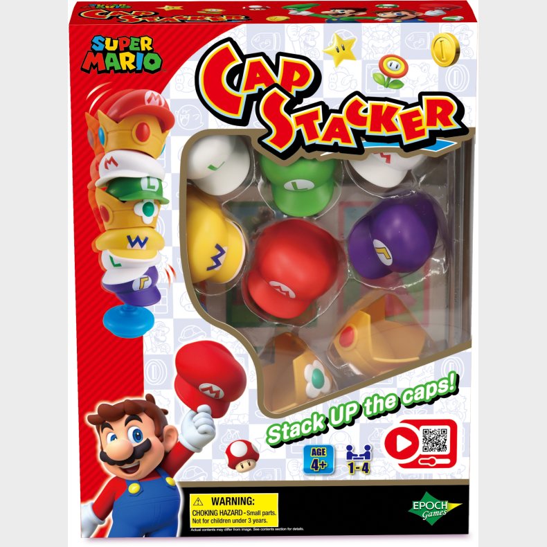 EPOCH Games Super Mario Cap Stacker Spil