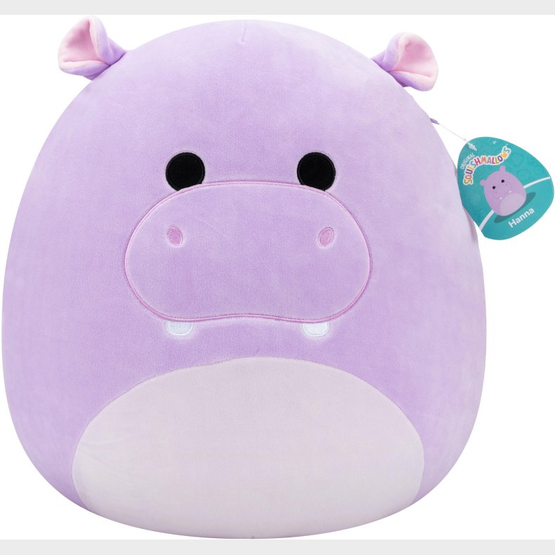 Squishmallows Bamse Hanna Flodhest 40 cm