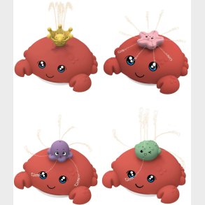 CarloBaby Vandsprjtende Krabbe Badelegetj med Lys