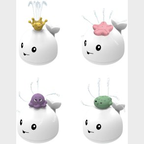 CarloBaby Vandsprjtende Hval Badelegetj med Lys