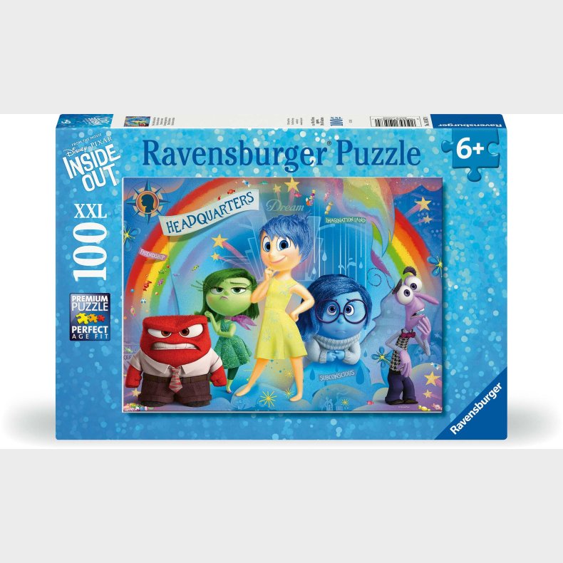 Ravensburger Disney Pixar Inderst Inde XXL Puslespil 100 Brikker